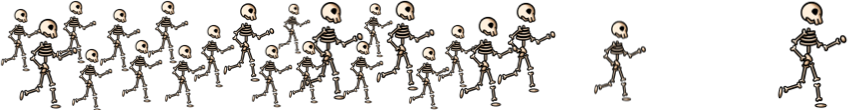 Running Skeletons